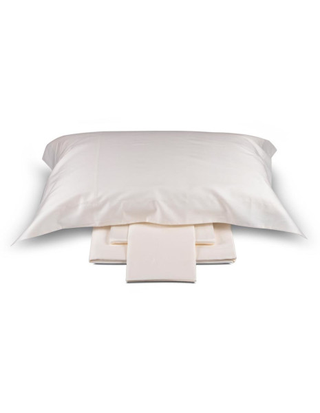 BOTTICELLI Completo Lenzuola matrimoniale raso cotone