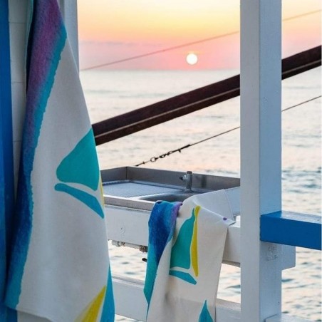 Offerta ARCOLAIO AMALFI Canovaccio jacquard cotone