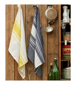 Strofinaccio in Puro Lino Tinto in Filo Stone Washed – Effetto Vissuto 2