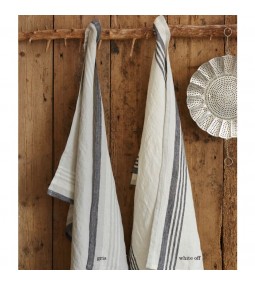 Strofinaccio in Puro Lino Tinto in Filo Stone Washed – Effetto Vissuto