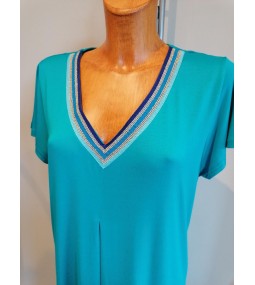 CANAT -30% Abito donna estivo tessuto fresca viscosa NO STIRO 2