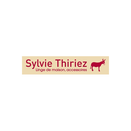 SYLVIE THIRIEZ - LES MOUFLES Coperta Plaid ricamo guanti