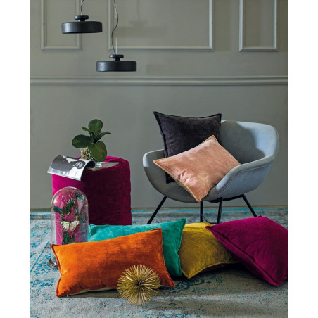 VELOUR Cuscini arredo velluto stone washed