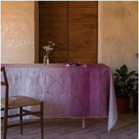 OFFERTA ARCOLAIO - CARME Tovaglia da 12 tessuto jacquard lino
