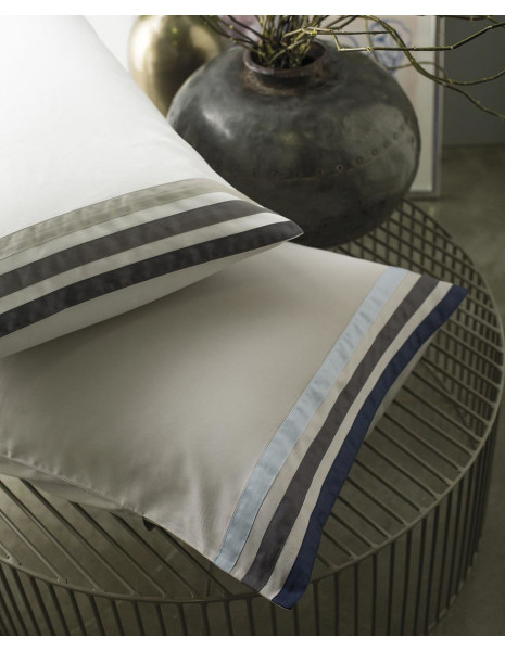 SALDI SVAD DONDI -35% TRILOGY Parure Copripiumino matrimoniale raso cotone