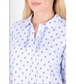 CANAT - 30% Pigiama donna primavera collo maglina jersy cotone 2