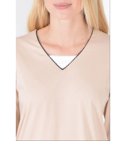 CANAT - CHAMADE4 Pigiama Donna cotone fresco estivo 2