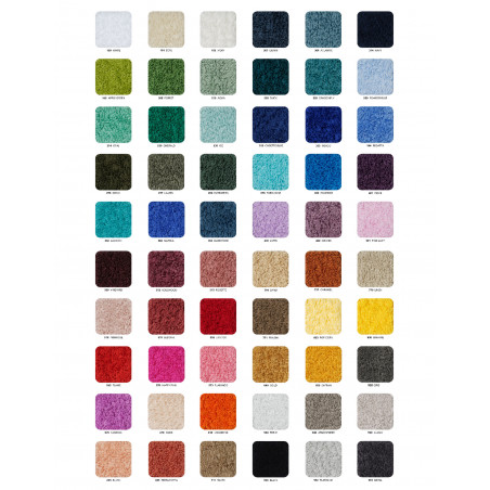 DOUBLE Tappeto Bagno Cotone Massima Assorbenza, 60 colori ABYSS & HABIDECOR