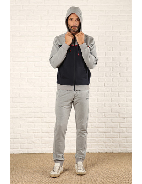 M/M EFREM Tuta uomo 3 pezzi con cappuccio cotone