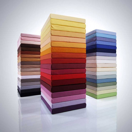 FORMESSE - BELLA GRACIA Lenzuolo angoli maglia jersy cotone makò 57 colori varie misure