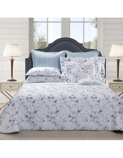 ALBACHIARA Trapuntino matrimoniale raso cotone