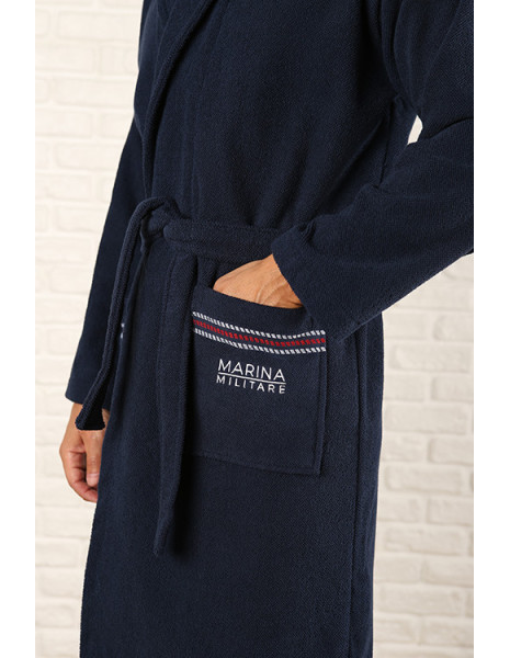 M/M Accappatoio uomo spugna cotone grana riso