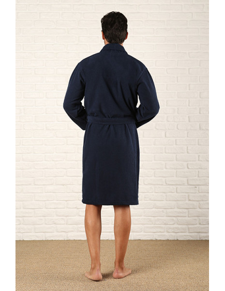 M/M Accappatoio uomo spugna cotone grana riso