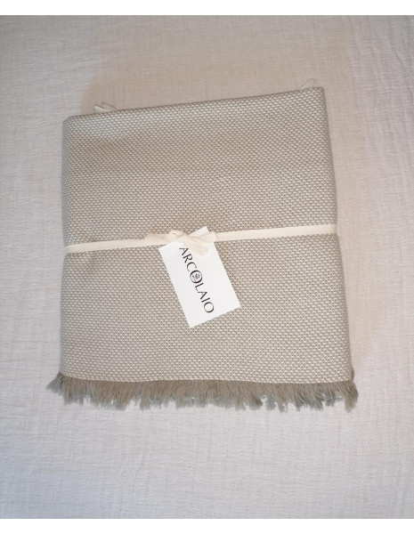 ARCOLAIO - ODE Tovaglia da 8 cotone bicolore