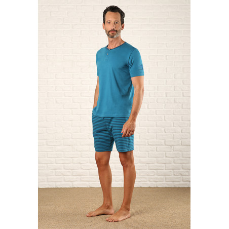 M/M Pigiama uomo corto cotone