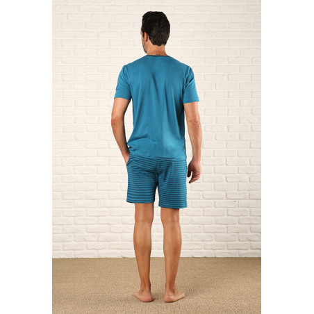 M/M Pigiama uomo corto cotone