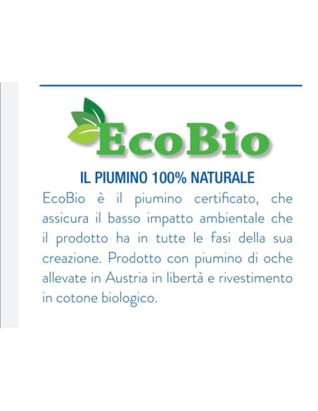 ECOBIO Piumino d'oca Caldo