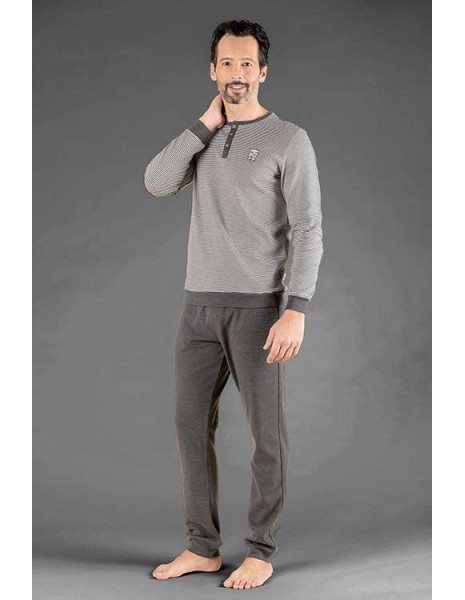 ANDREA Pigiama uomo cotone medio peso