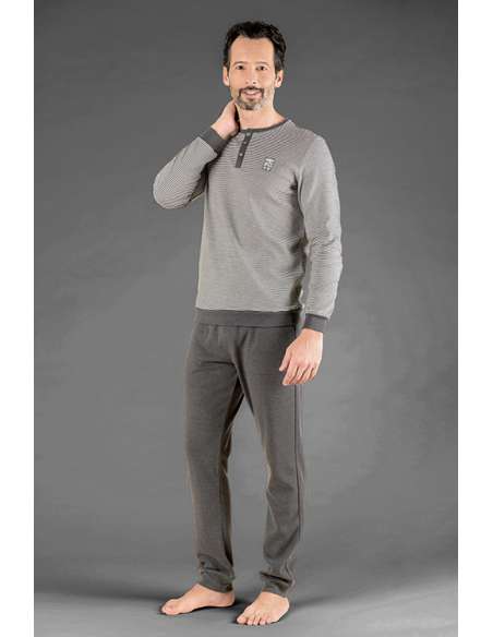 ANDREA Pigiama uomo cotone medio peso