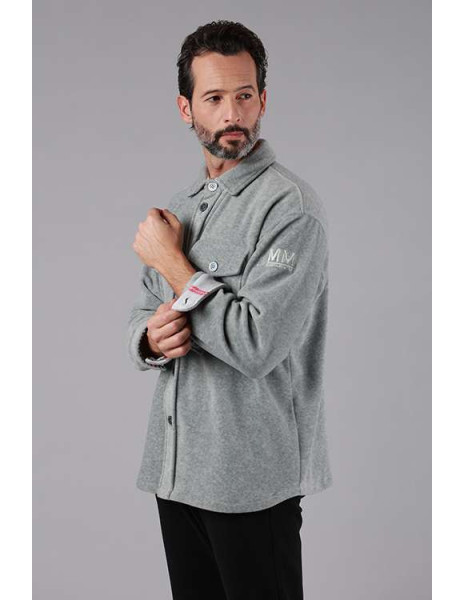 M/M GIACCA pile uomo stile camicia
