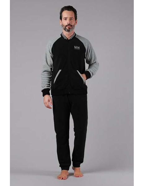 M/M Tuta uomo casa o tempo libero soffice caldo pile