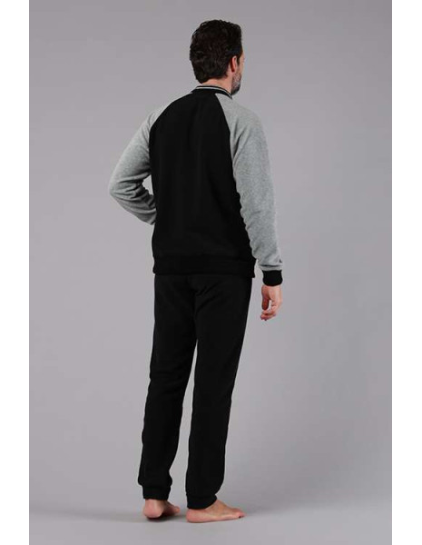 M/M Tuta uomo casa o tempo libero soffice caldo pile