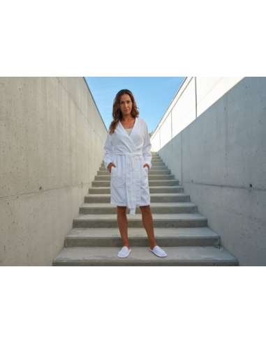 SPA ROBE Accappatoio Cappuccio cotone egizio