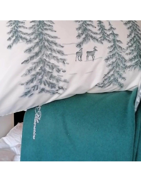 RECIT D'HIVER Copripiumino piazza e mezza con federa