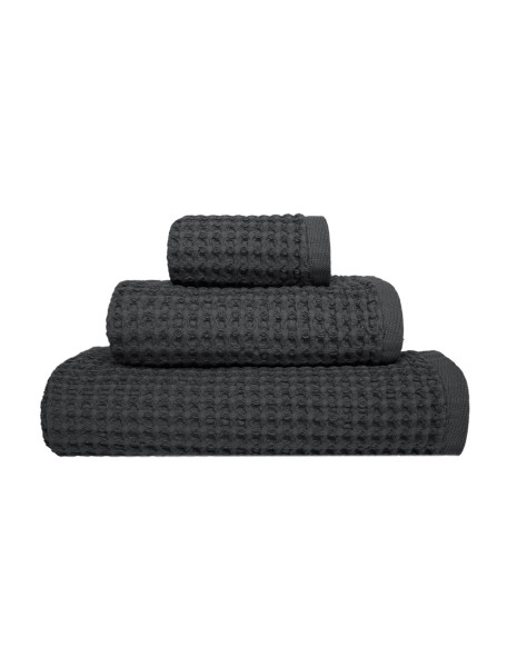 FAVO Coppia Asciugamani nido ape grigio