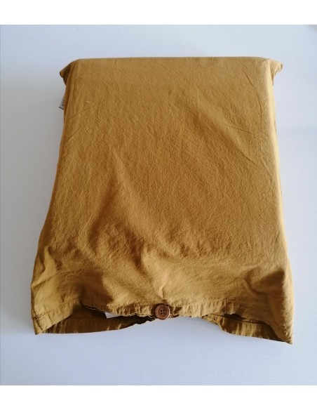NO STIRO Completo Letto cotone stone wash vari colori