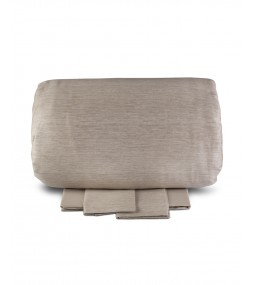 FINISETA Completo copripiumino matrimoniale raso cotone