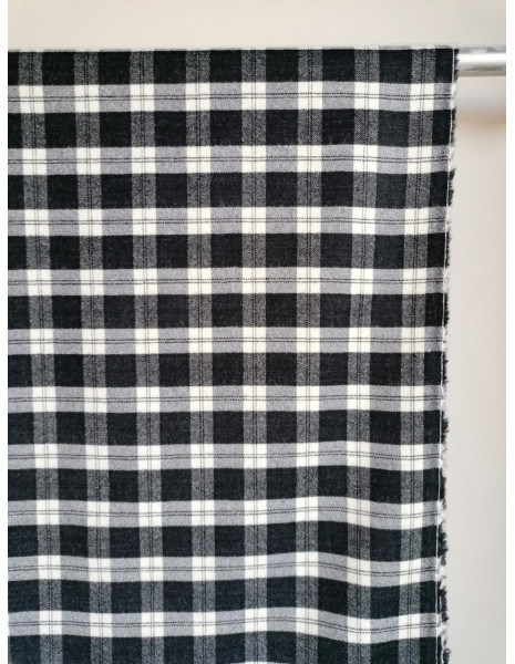 TARTAN Taglio tessuto abbigliamento pura lana elasticizzato