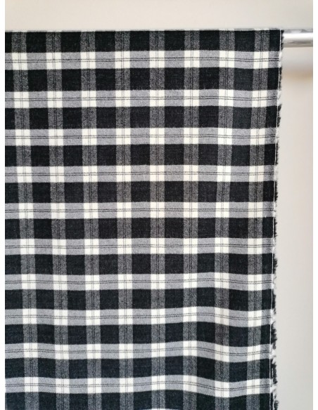 TARTAN Taglio tessuto abbigliamento pura lana elasticizzato