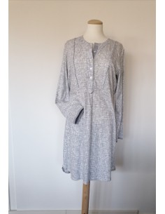 CANAT - 20% KENT06 Camicia da notte donna cotone interlock