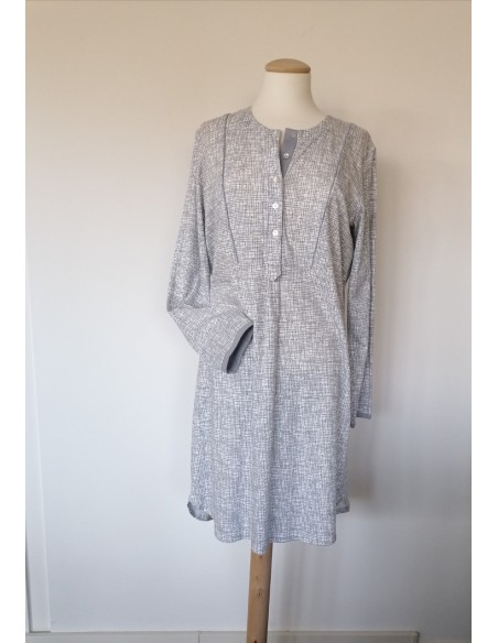 CANAT - 30% KENT06 Camicia da notte donna cotone interlock