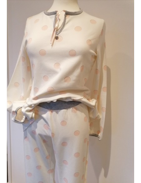 SALDI MARYHOME -Pigiama donna cotone Interlock
