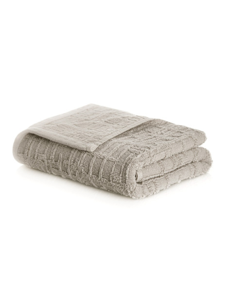 GAUFRE Coppia asciugamani cotone biologico