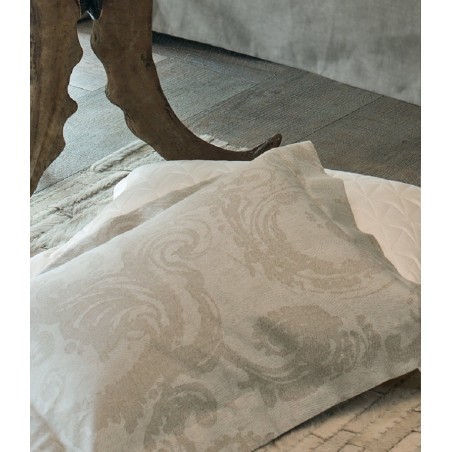 EMPIRE Completo copripiumino matrimoniale raso cotone jacquard