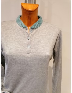 ROSA E MENTA - Pigiama donna caldo cotone 2