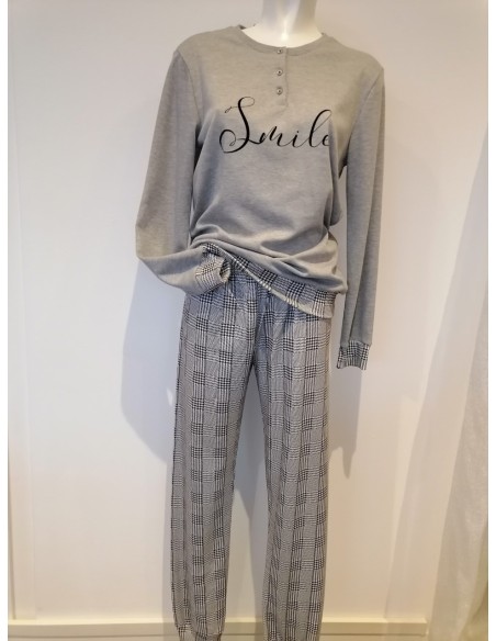 Pigiama donna puro cotone interlock