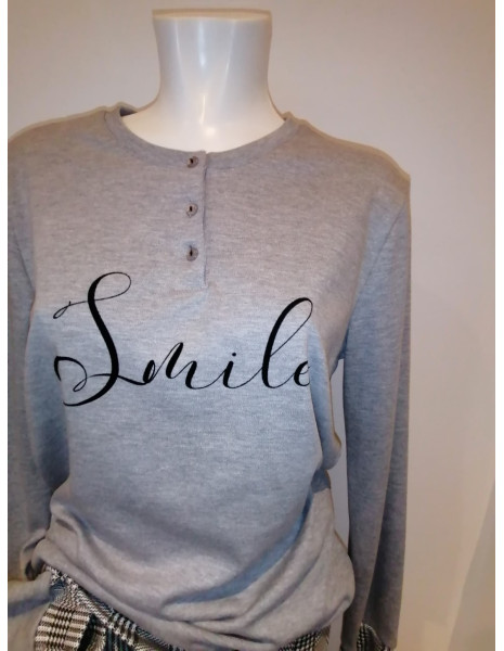 Pigiama donna puro cotone interlock