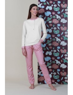 Offerta pigiama donna MARYHOME puro cotone interlock di qualità