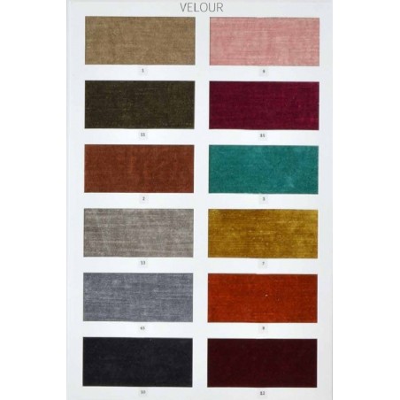 VELOUR Cuscini arredo velluto stone washed