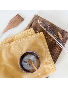 OFFERTA - SOREMA TRACE Canovaccio unito cotone  dal gusto minimal