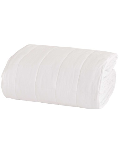 Coprilettino bianco con elastico in cotone - cm 70 x 200 - MBFStores