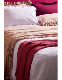 BIANCO PERLA - JULIET Quilt Copriletto matrimoniale trapuntato cotone 2