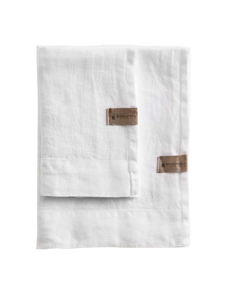 PANAMA set asciugamani puro lino stone washed
