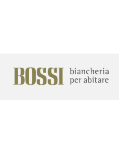 BOSSI - 20% DOUBLE Copriletto trapuntato singolo cotone tinto filo