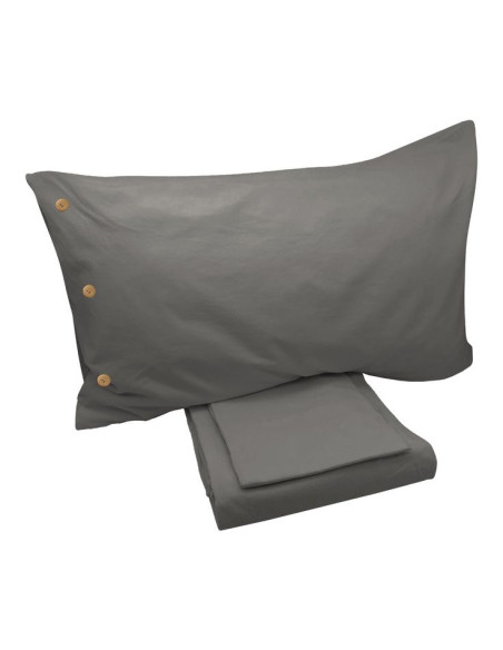 NO STIRO Completo Letto cotone stone wash vari colori
