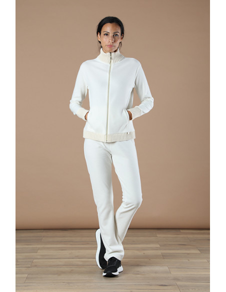 PANNA Tuta donna con cerniera medio peso